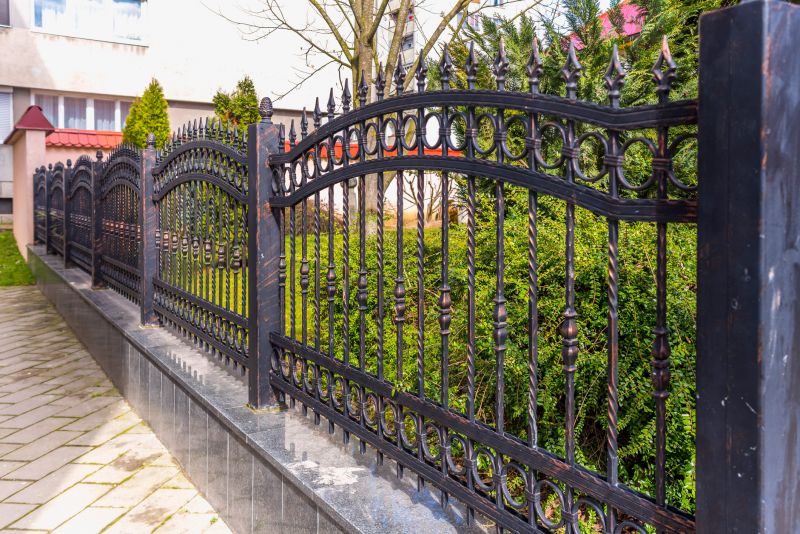 Decorative Wrought Iron Fence